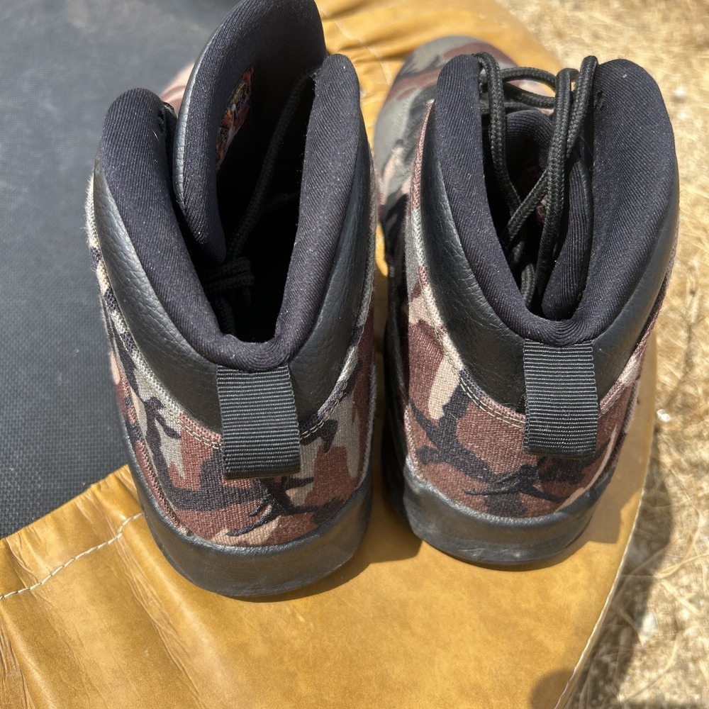 Air Jordan 10 Men's Retro 'Woodland Camo' Basketball Shoes Size 11 310805-201 - Picture 4 of 7